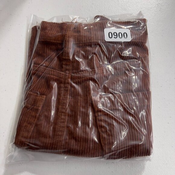 Blank NYC Women's 100% Cotton Corduroy Raw Hem Burnt Orange Skirt Size 26 - Picture 6 of 6